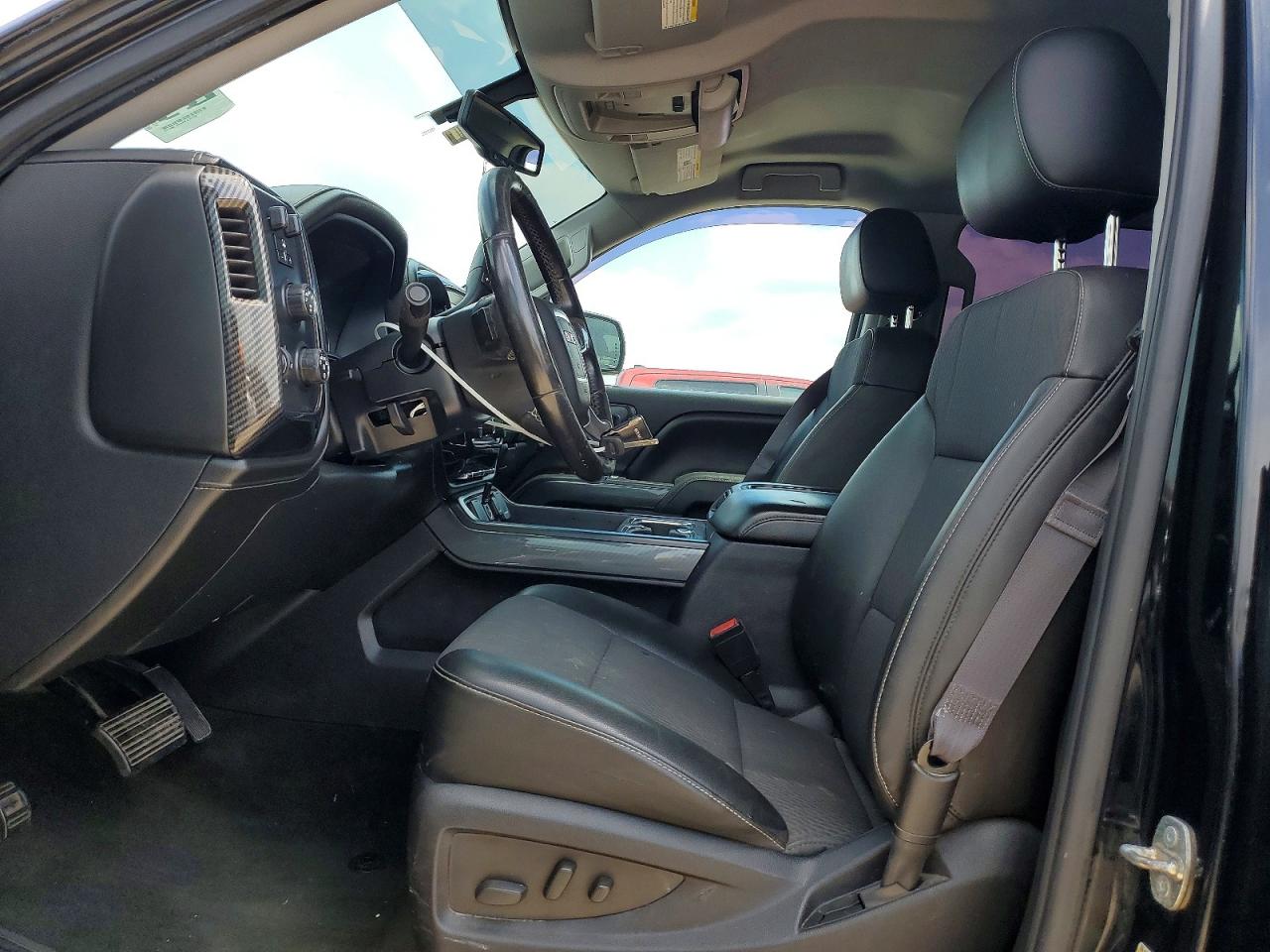 2015 Gmc Sierra K1500 Sle Black vin: 3GTU2UEC5FG487979