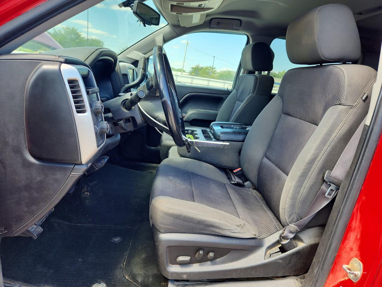 2014 Gmc Sierra K1500 Sle Red vin: 3GTU2UEC6EG229503
