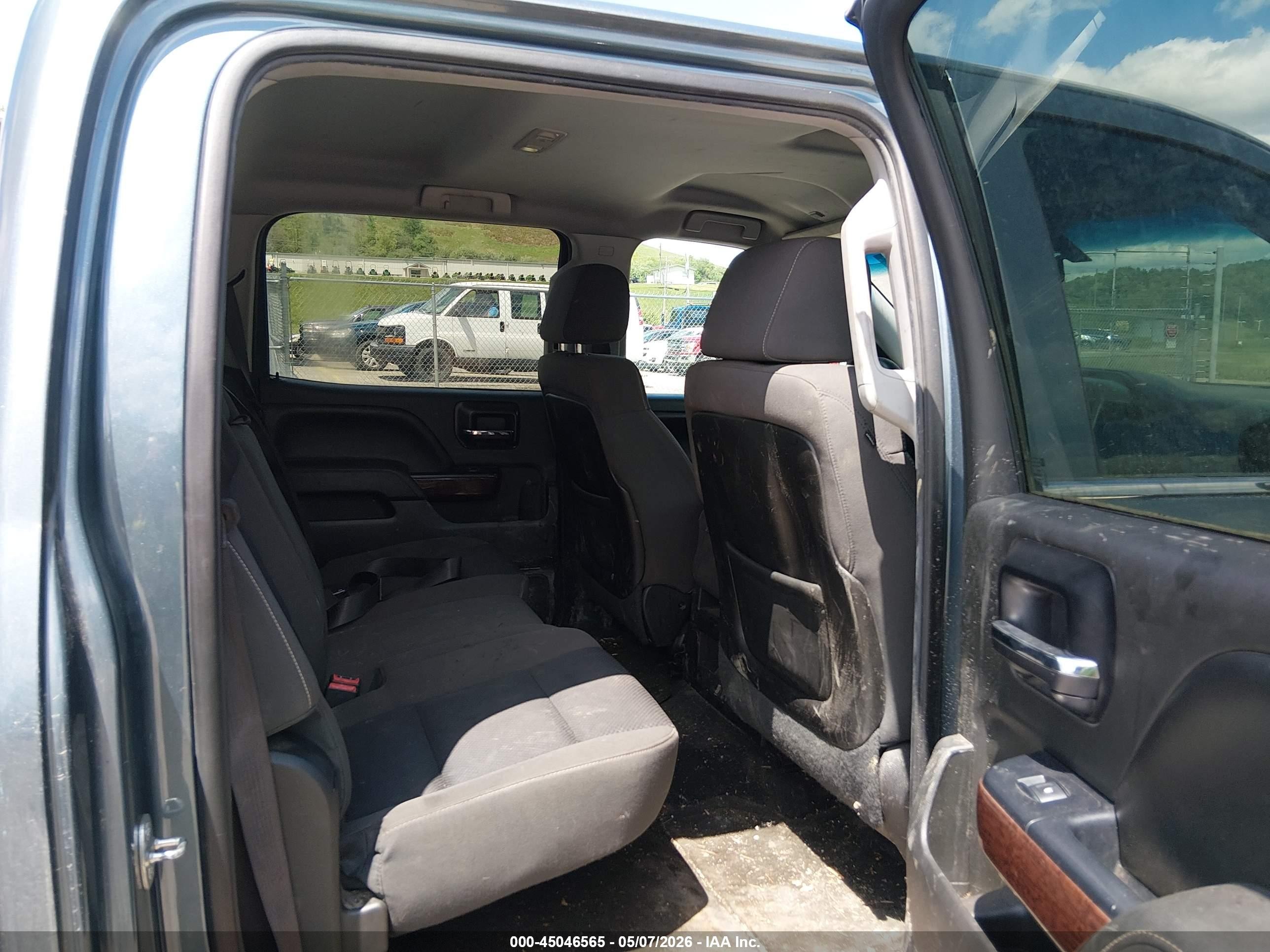 2014 Gmc Sierra 1500 Sle Blue vin: 3GTU2UEC6EG256913