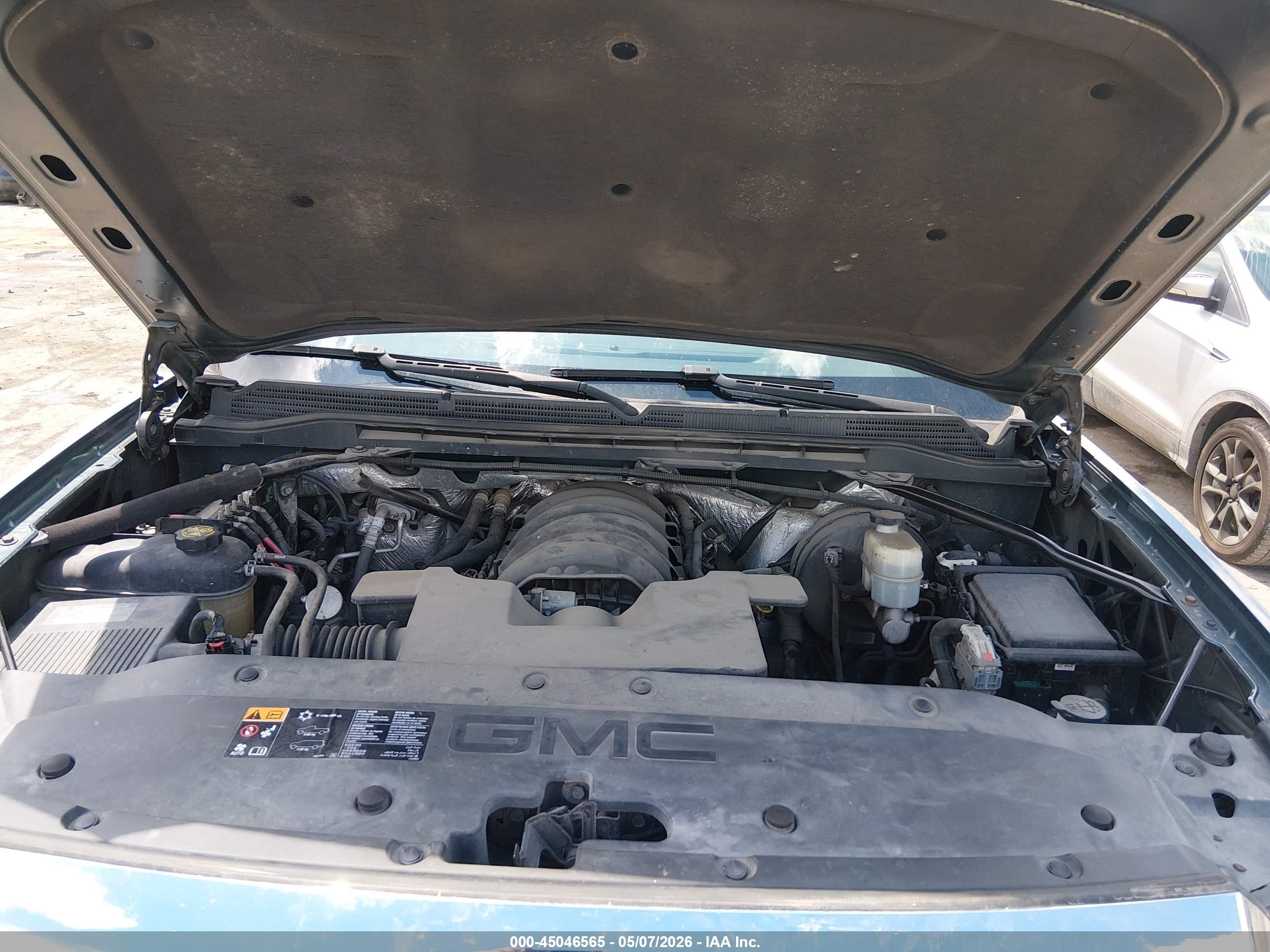 2014 Gmc Sierra 1500 Sle Blue vin: 3GTU2UEC6EG256913