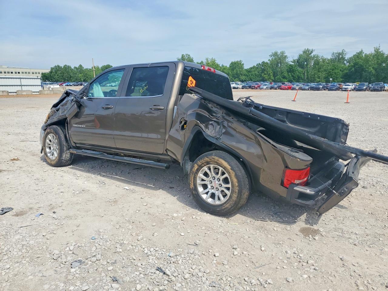 2014 Gmc Sierra K1500 Sle Brown vin: 3GTU2UEC6EG306676