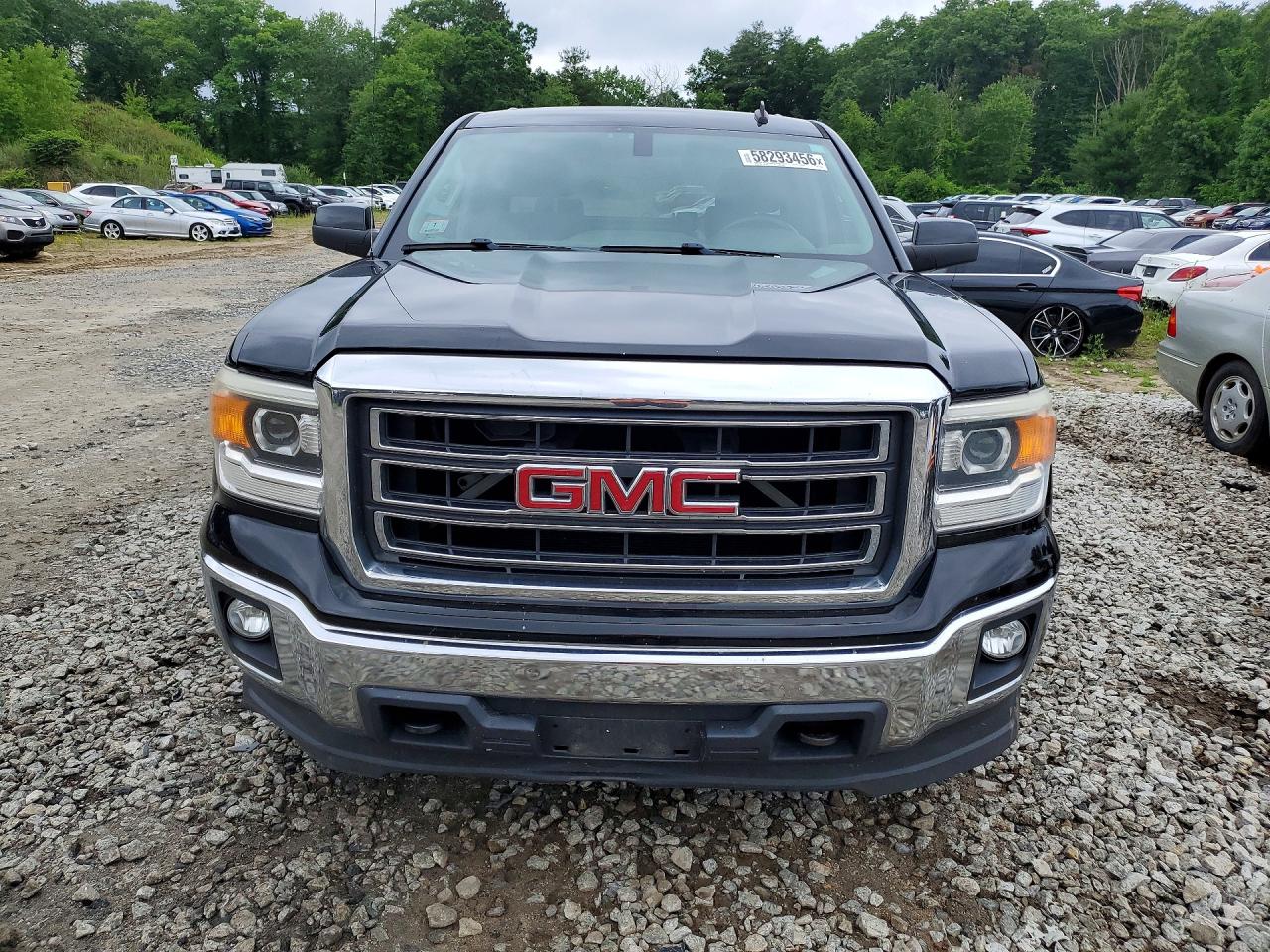 2014 Gmc Sierra K1500 Sle Black vin: 3GTU2UEC6EG363086