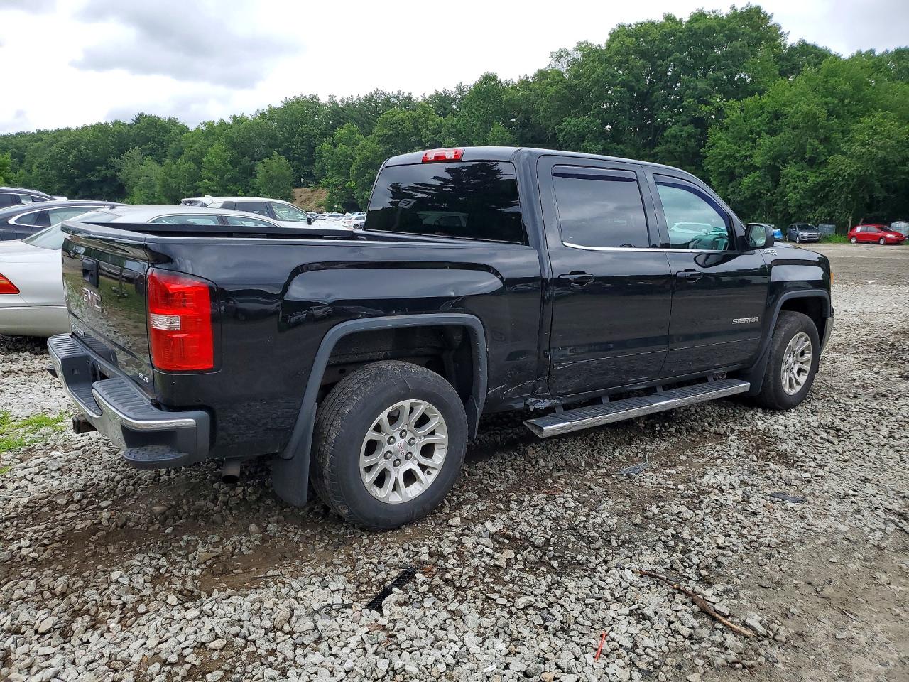 2014 Gmc Sierra K1500 Sle Black vin: 3GTU2UEC6EG363086