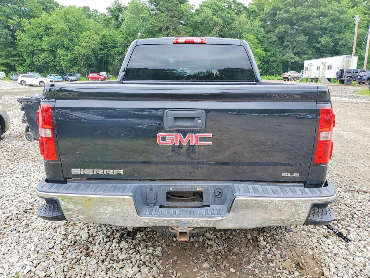 2014 Gmc Sierra K1500 Sle Black vin: 3GTU2UEC6EG363086