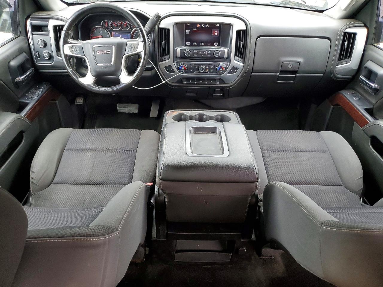 2014 Gmc Sierra K1500 Sle Black vin: 3GTU2UEC6EG363086