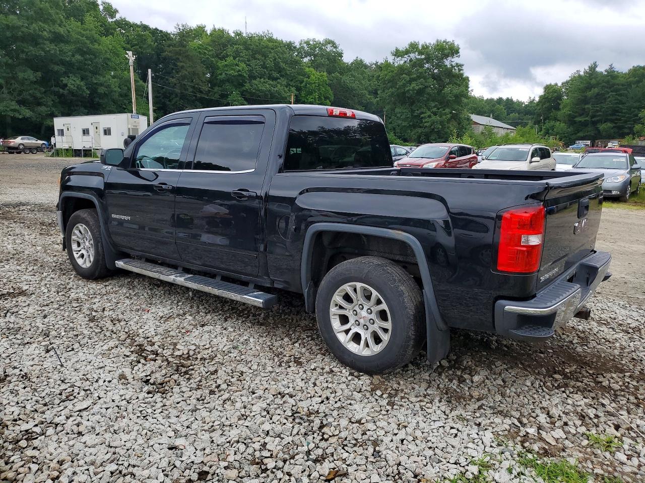 2014 Gmc Sierra K1500 Sle Black vin: 3GTU2UEC6EG363086