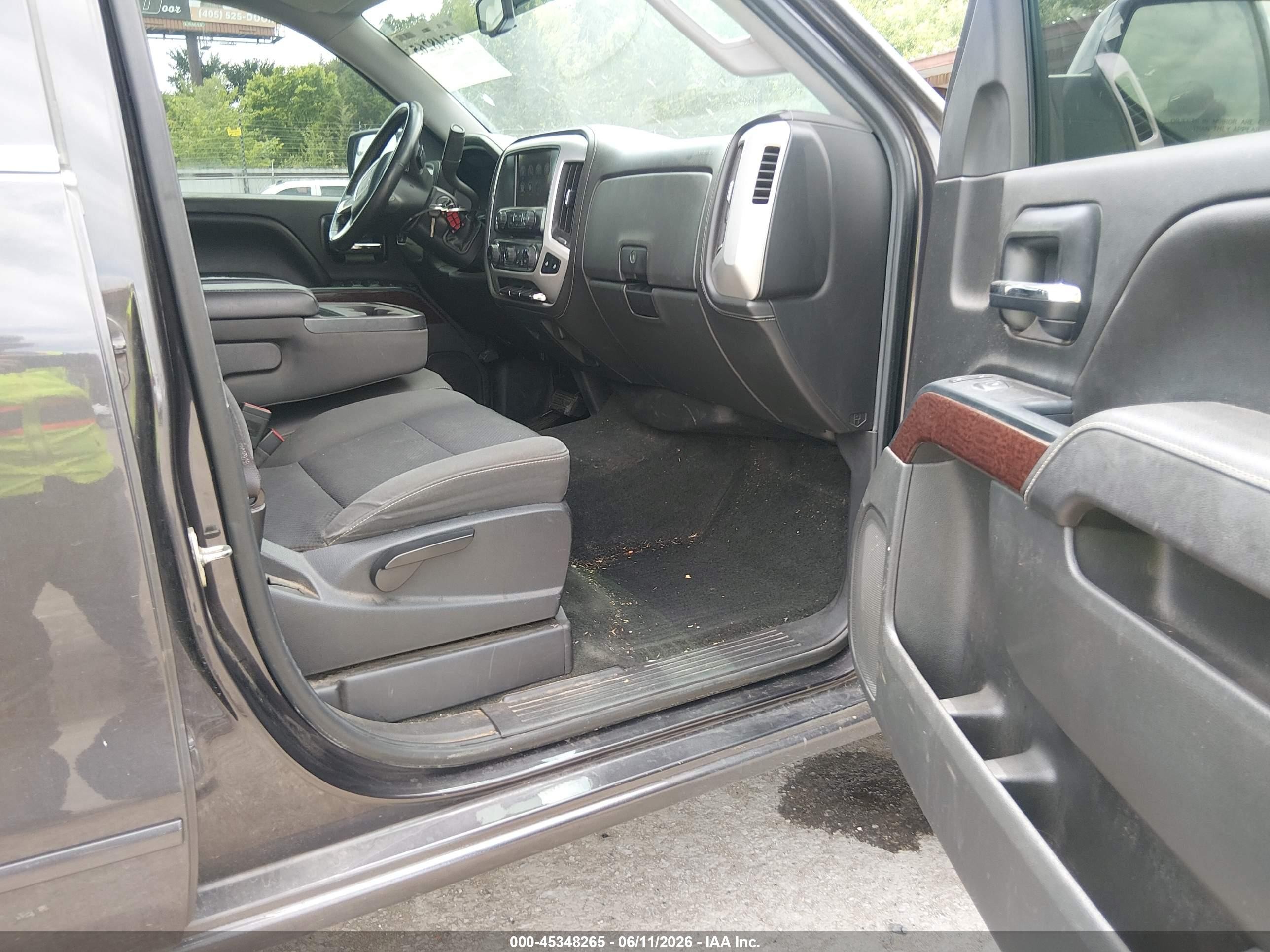 2014 Gmc Sierra 1500 Sle Gray vin: 3GTU2UEC6EG407720
