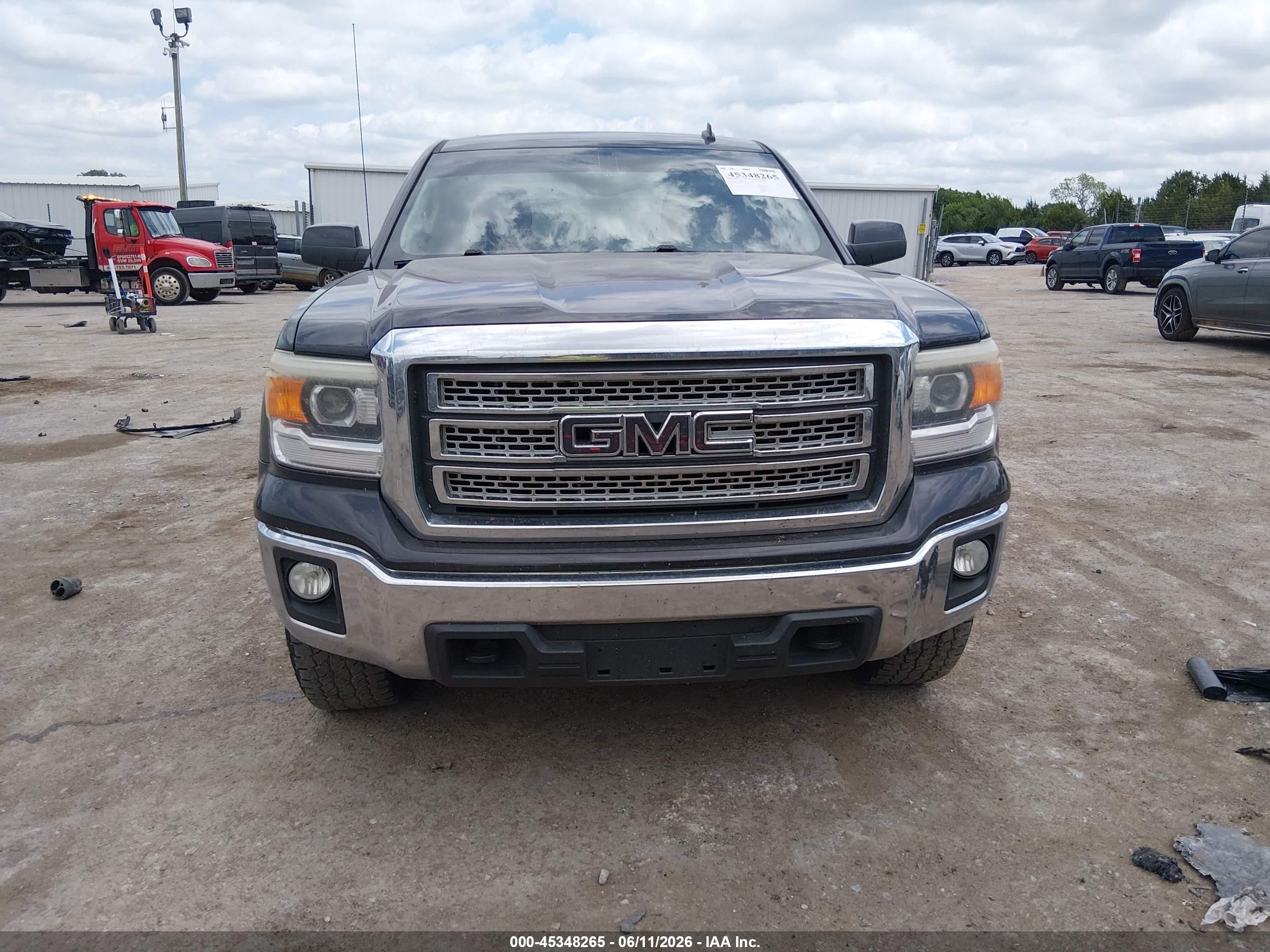 2014 Gmc Sierra 1500 Sle Gray vin: 3GTU2UEC6EG407720