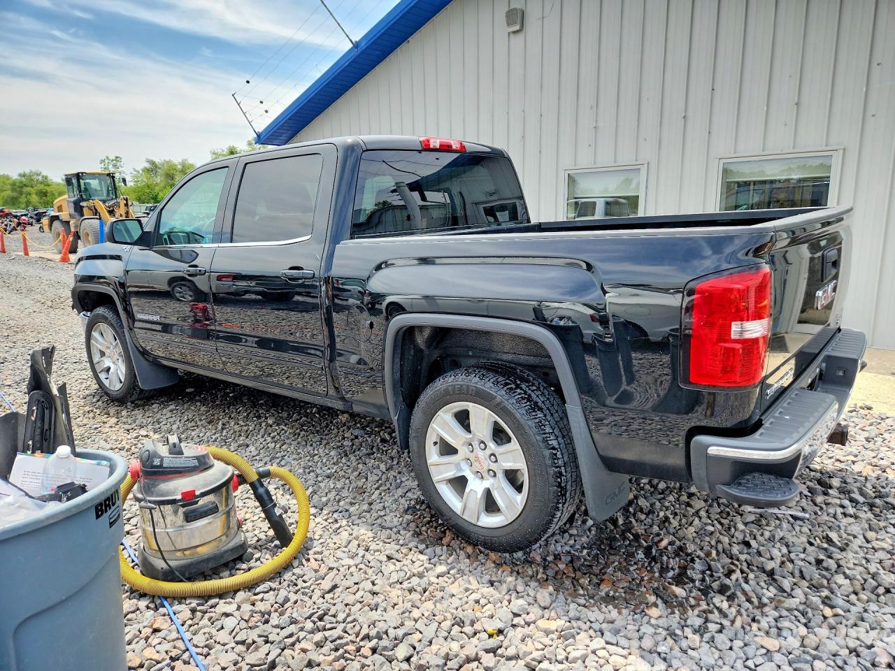 2014 Gmc Sierra K1500 Sle Черный vin: 3GTU2UEC6EG459980