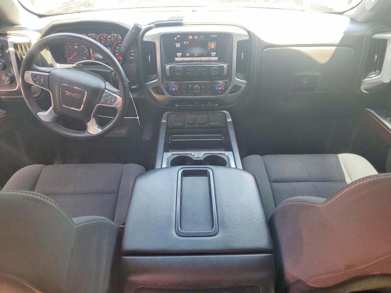2015 Gmc Sierra K1500 Sle Black vin: 3GTU2UEC6FG362411