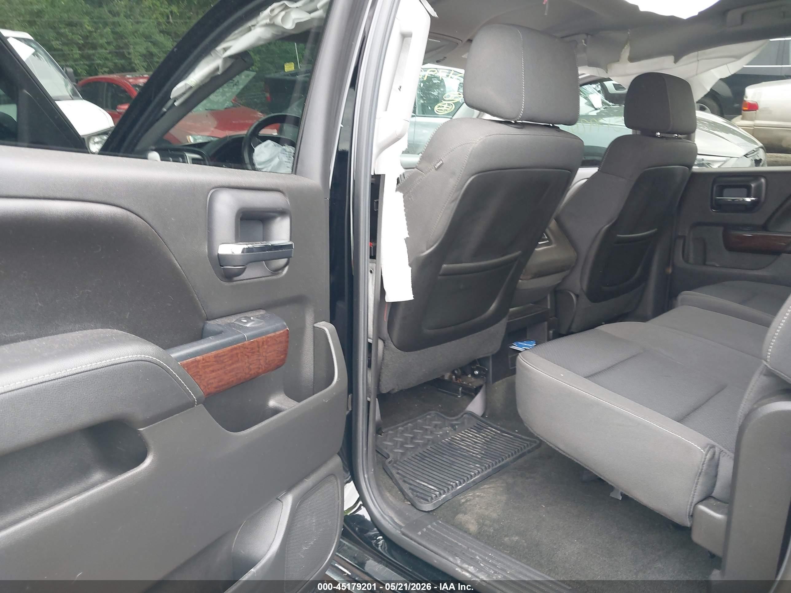 2015 Gmc Sierra 1500 Sle Black vin: 3GTU2UEC6FG491393