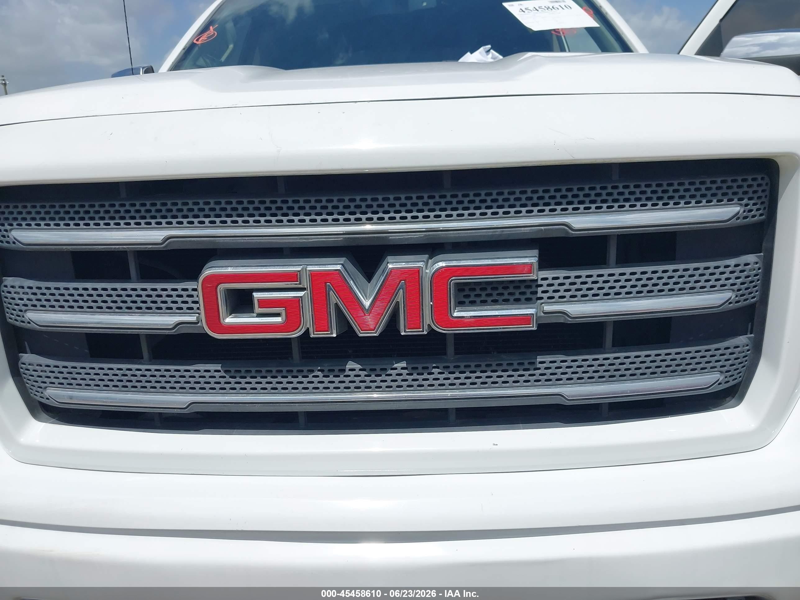 2014 Gmc Sierra 1500 Sle White vin: 3GTU2UEC7EG120788