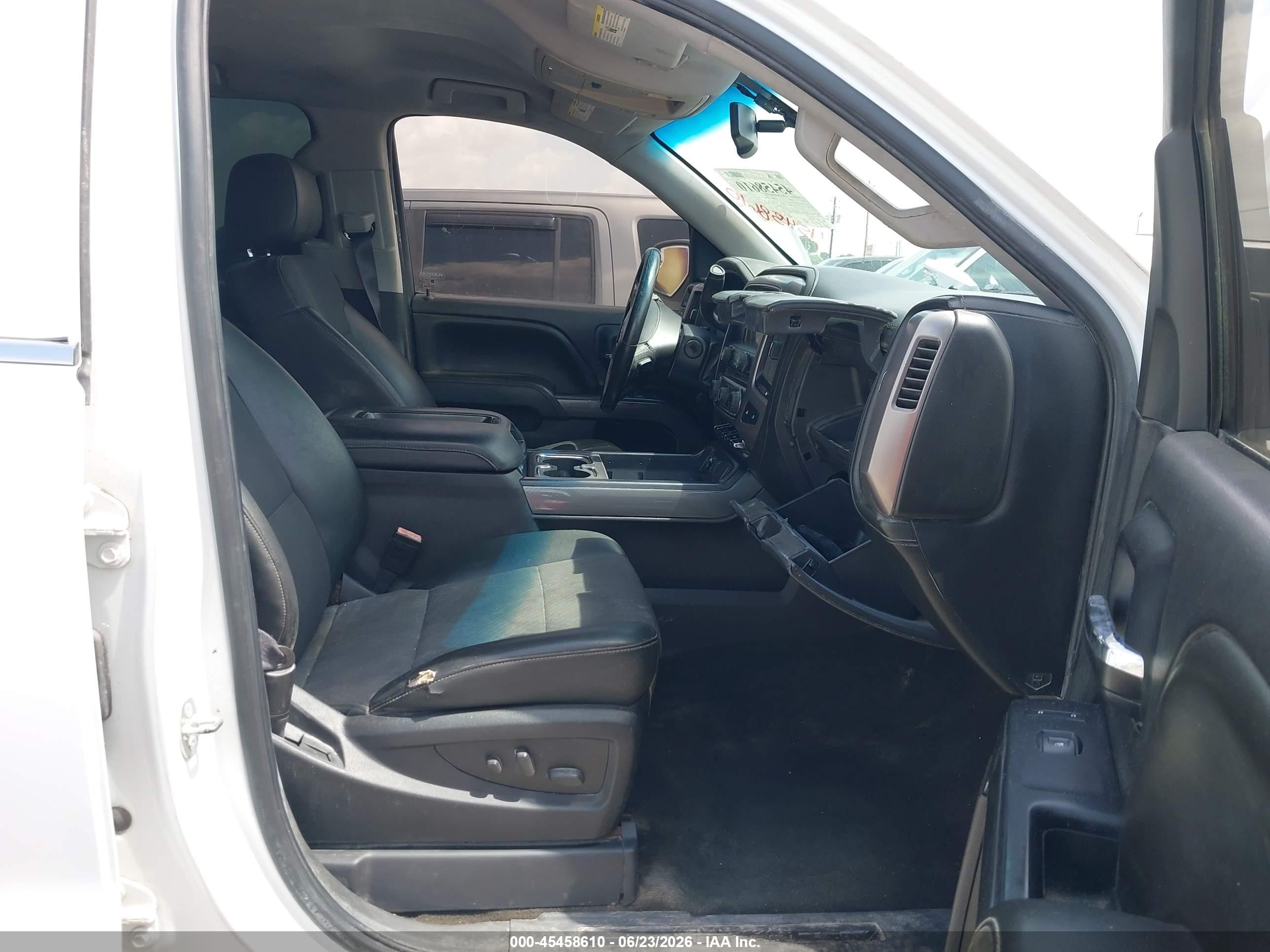 2014 Gmc Sierra 1500 Sle White vin: 3GTU2UEC7EG120788