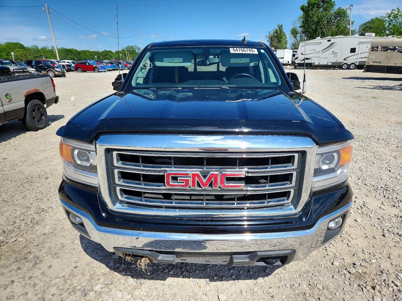 2014 Gmc Sierra K1500 Sle Black vin: 3GTU2UEC7EG180490