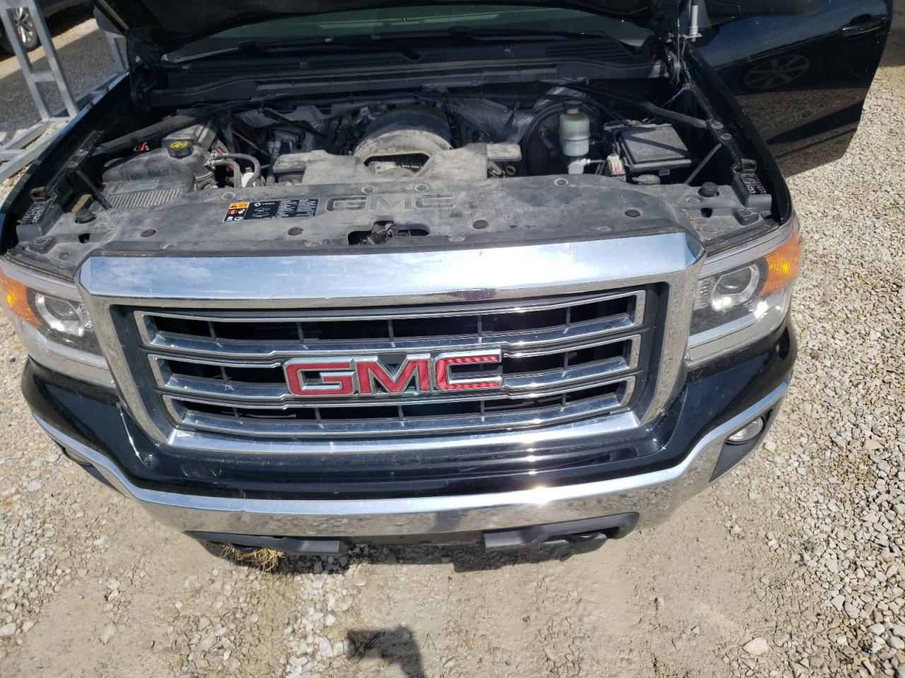 2014 Gmc Sierra K1500 Sle Black vin: 3GTU2UEC7EG180490