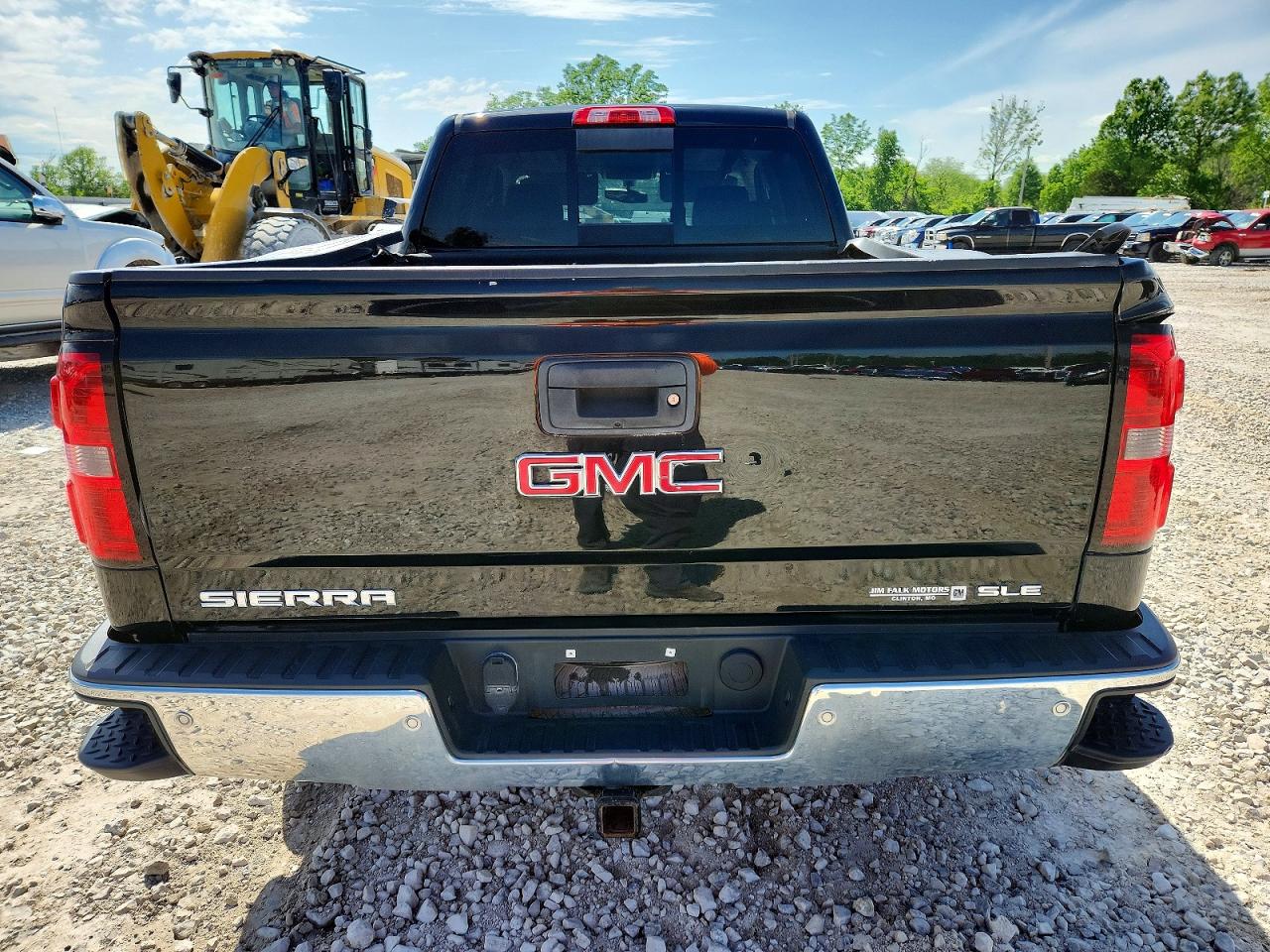 2014 Gmc Sierra K1500 Sle Black vin: 3GTU2UEC7EG180490