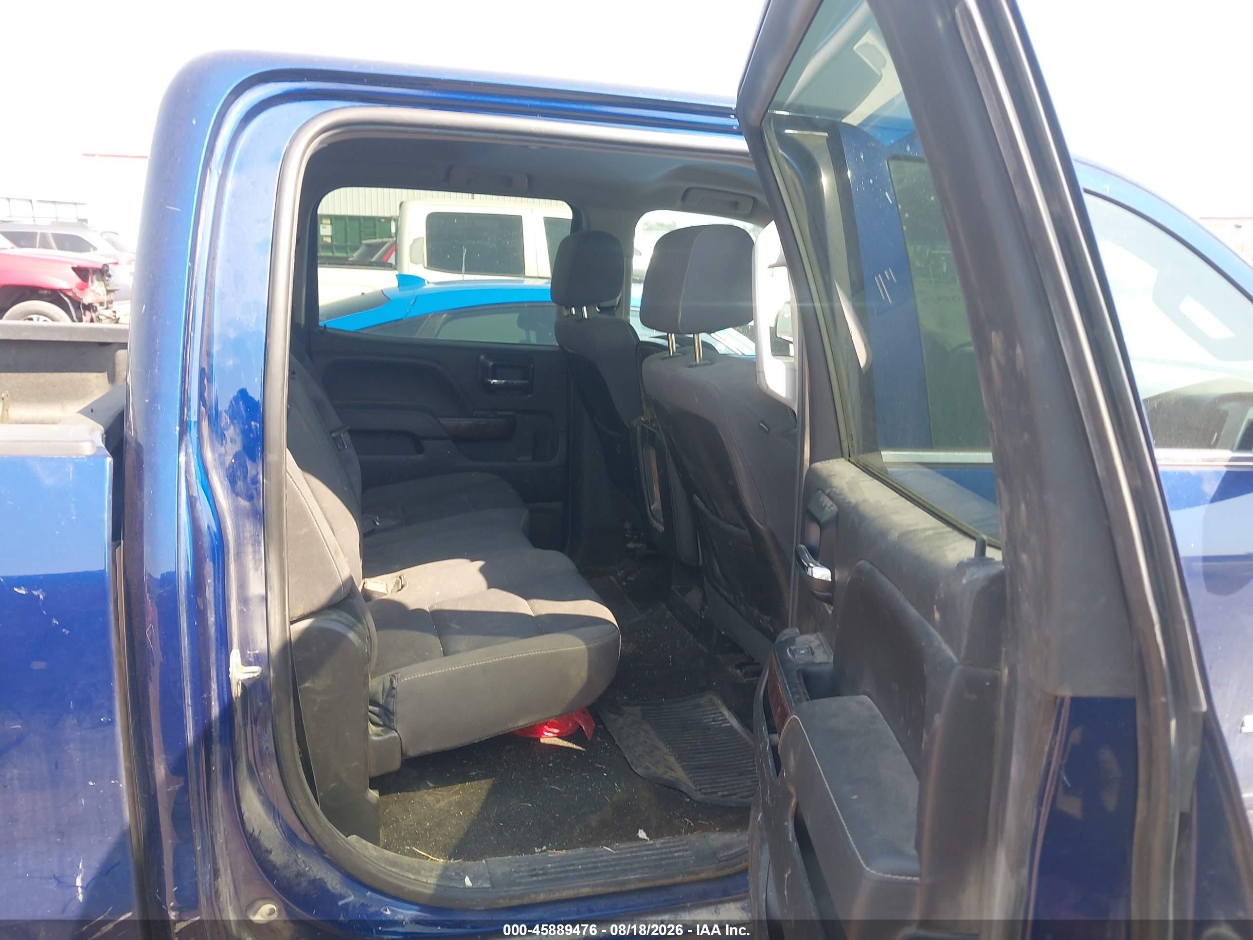 2014 Gmc Sierra 1500 Sle Синий vin: 3GTU2UEC7EG194387