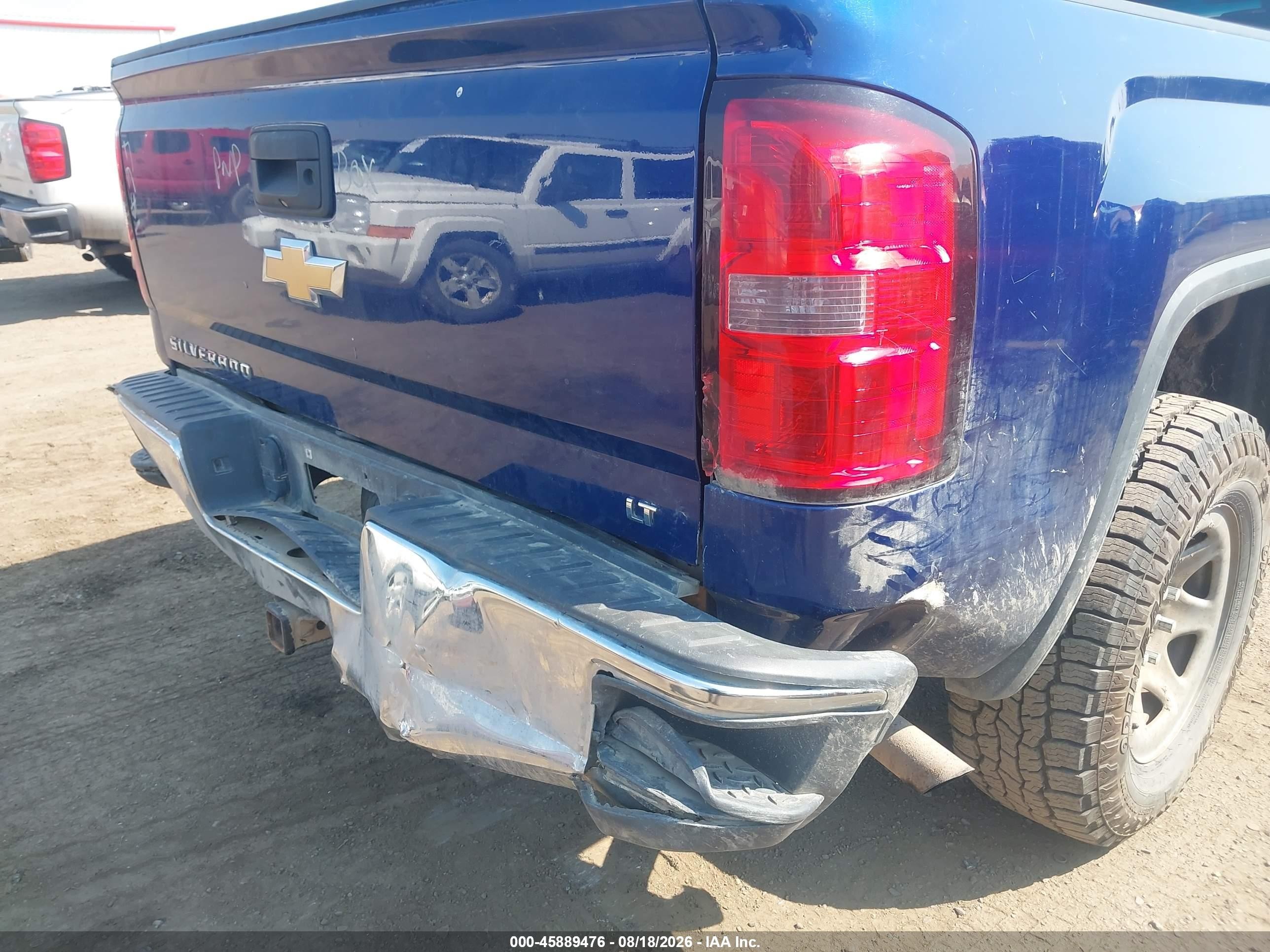 2014 Gmc Sierra 1500 Sle Синий vin: 3GTU2UEC7EG194387