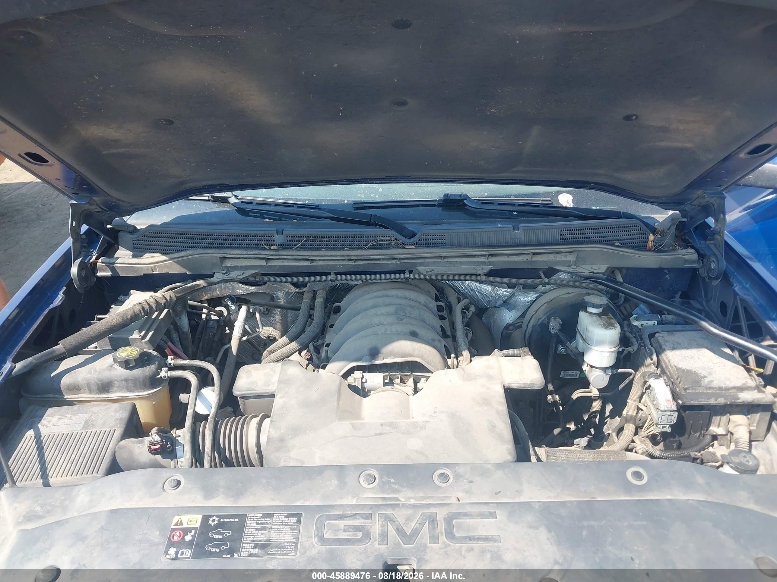 2014 Gmc Sierra 1500 Sle Синий vin: 3GTU2UEC7EG194387
