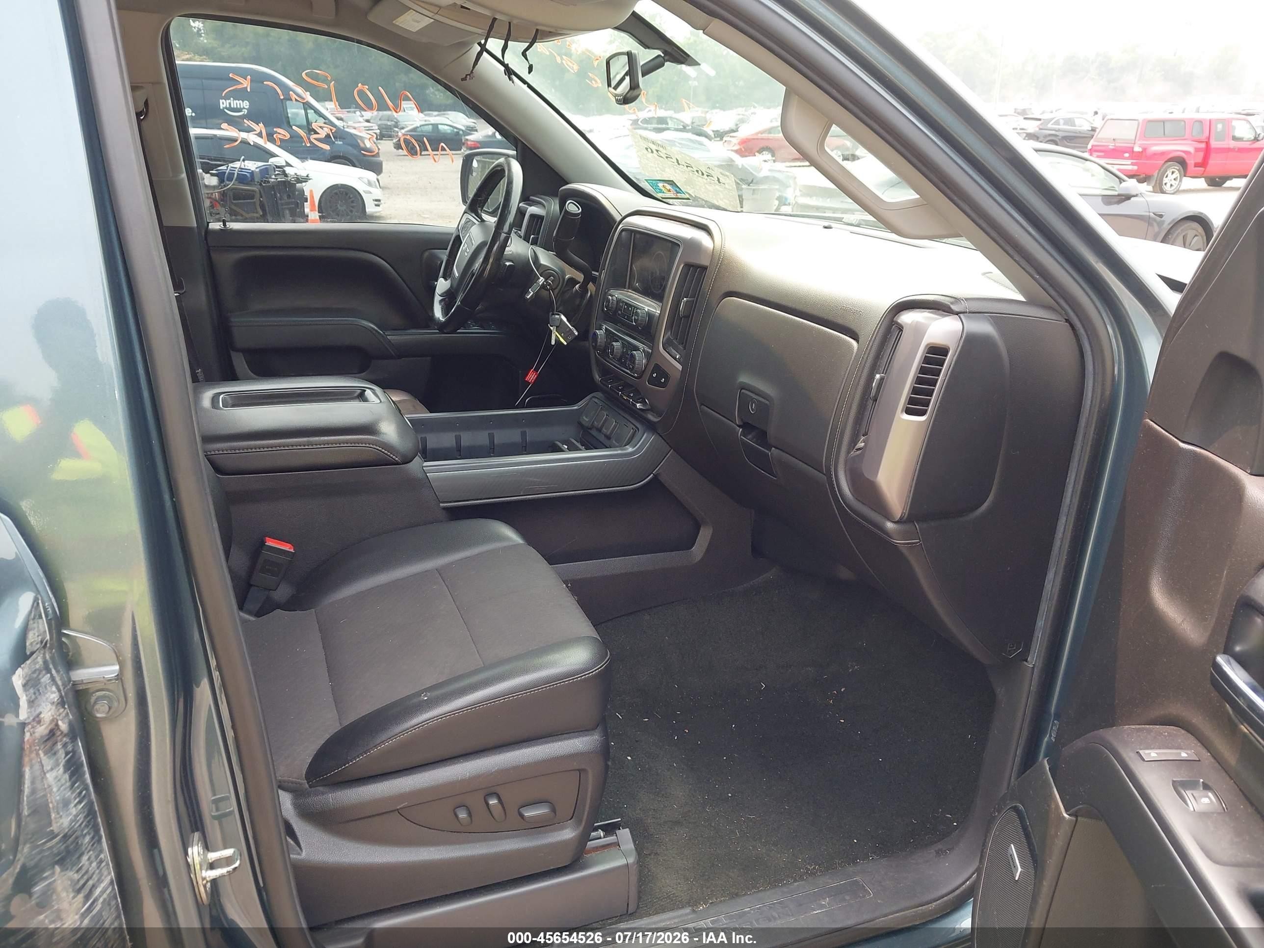 2014 Gmc Sierra 1500 Sle Синий vin: 3GTU2UEC7EG202634