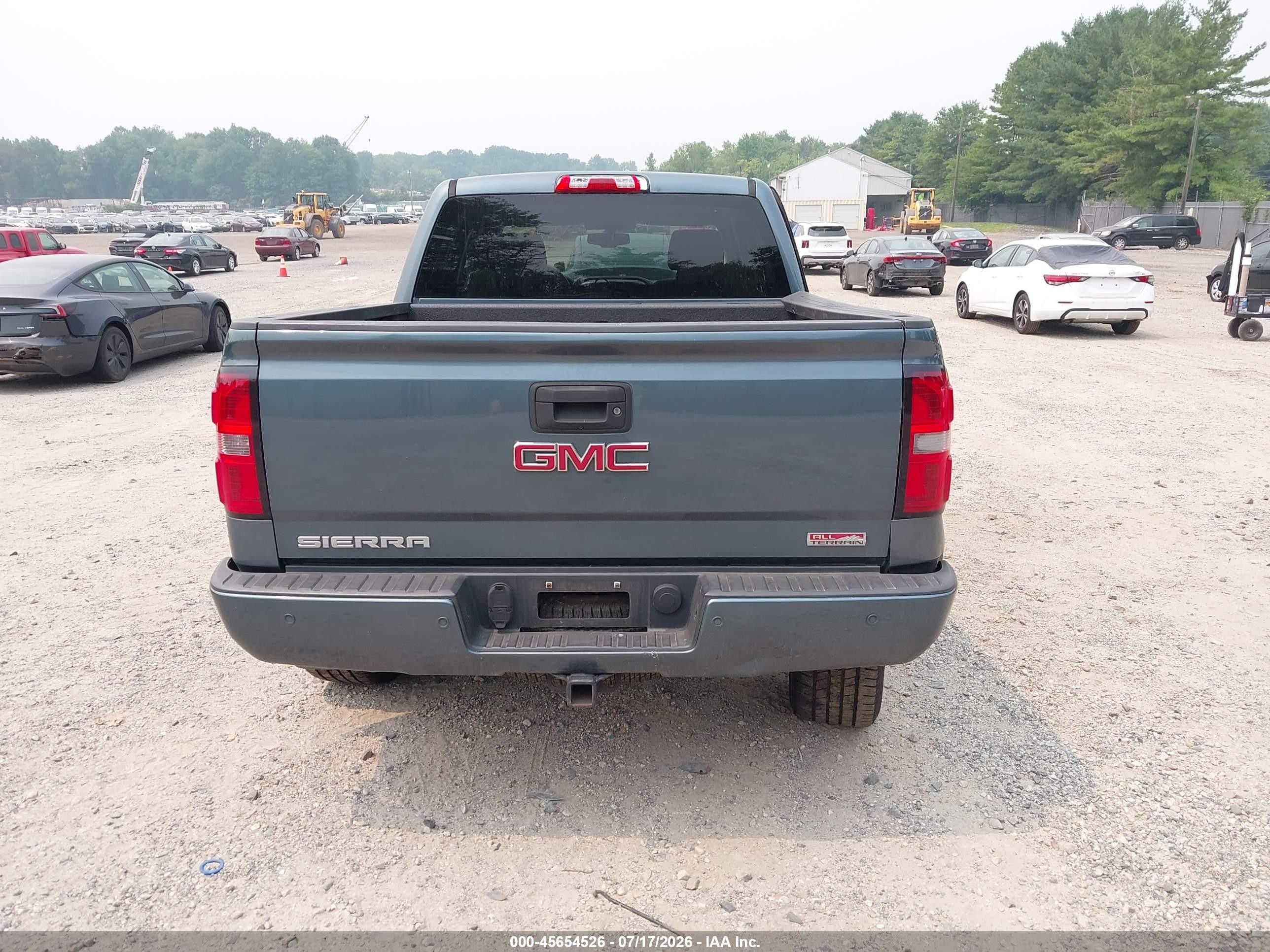 2014 Gmc Sierra 1500 Sle Синий vin: 3GTU2UEC7EG202634