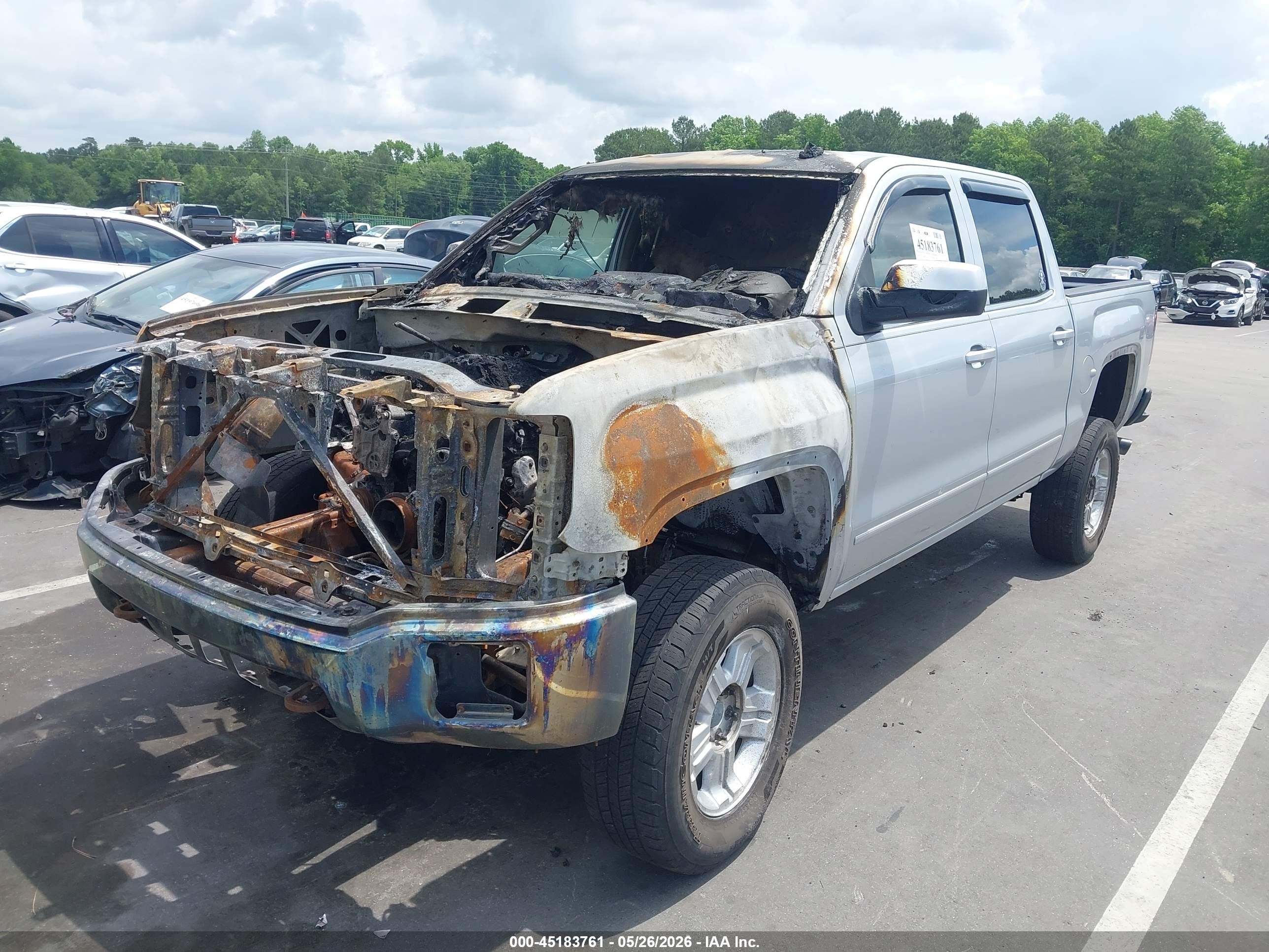 2014 Gmc Sierra 1500 Sle Silver vin: 3GTU2UEC7EG310350