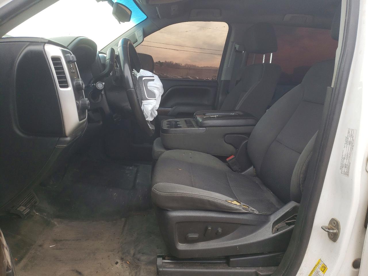 2014 Gmc Seirra1500 White vin: 3GTU2UEC7EG436207