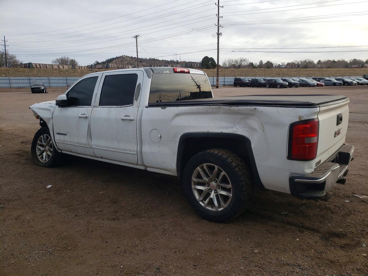 2014 Gmc Seirra1500 White vin: 3GTU2UEC7EG436207