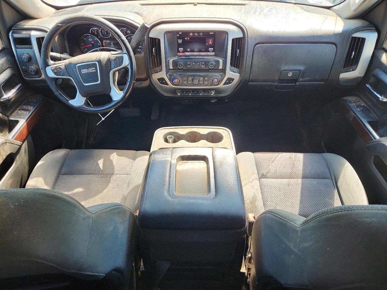 2014 Gmc Sierra K1500 Sle White vin: 3GTU2UEC7EG438099