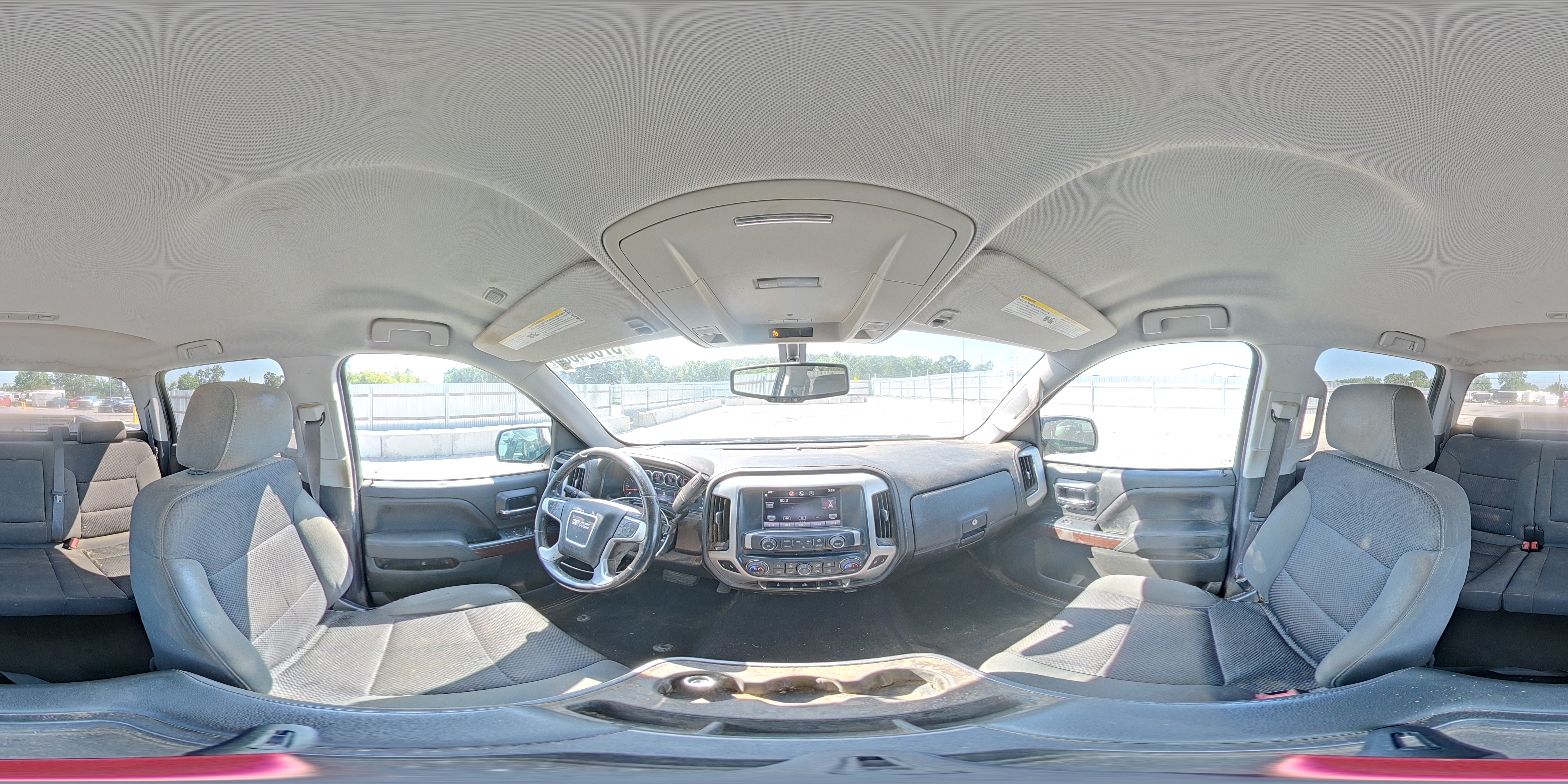 2014 Gmc Sierra K1500 Sle White vin: 3GTU2UEC7EG438099