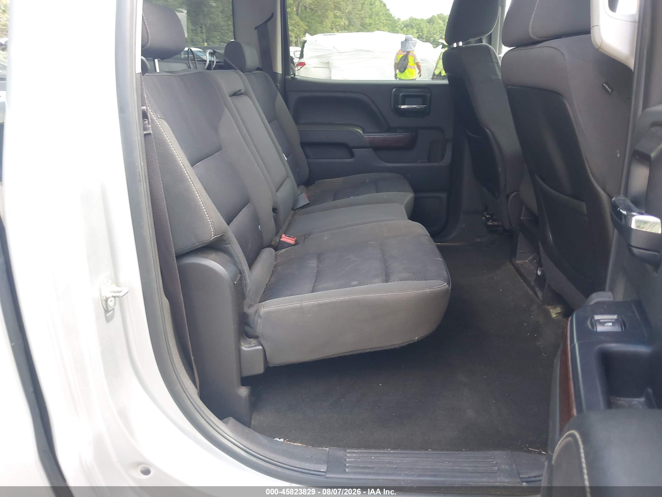 2014 Gmc Sierra 1500 Sle Silver vin: 3GTU2UEC7EG553687