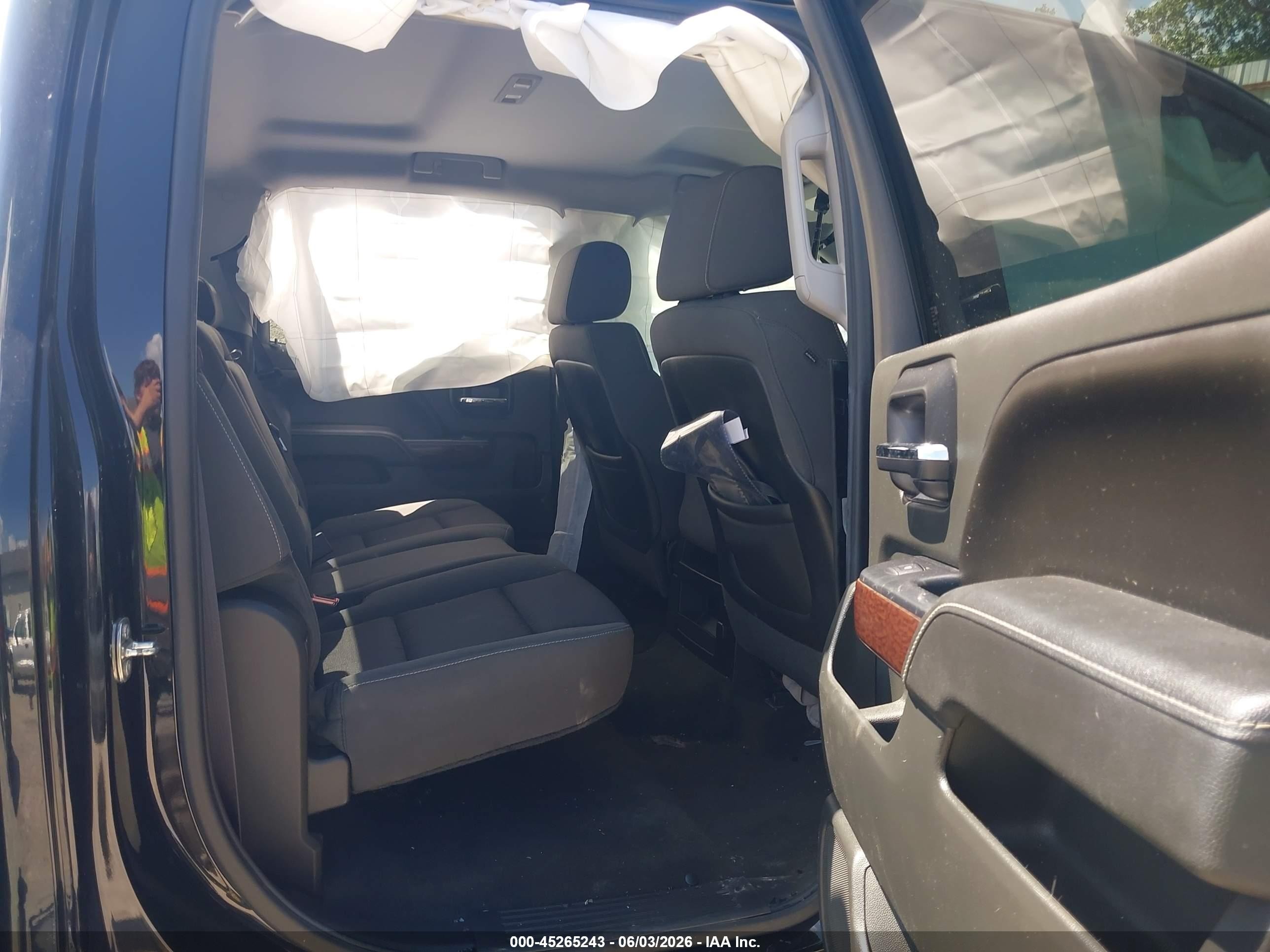 2015 Gmc Sierra 1500 Sle Black vin: 3GTU2UEC7FG140881