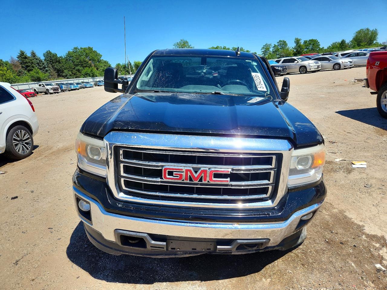2015 Gmc Sierra K1500 Sle Black vin: 3GTU2UEC7FG333368