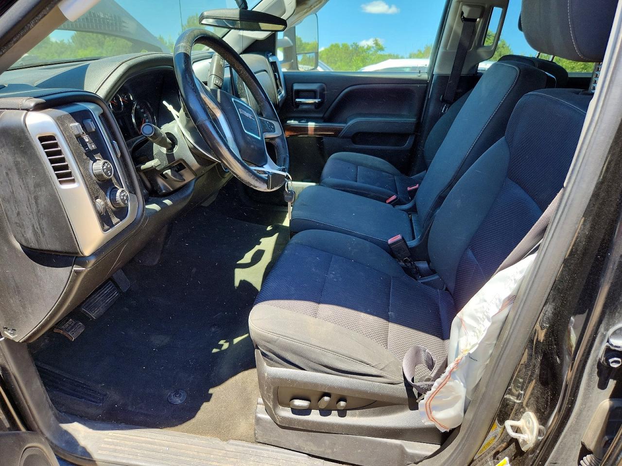 2015 Gmc Sierra K1500 Sle Black vin: 3GTU2UEC7FG333368