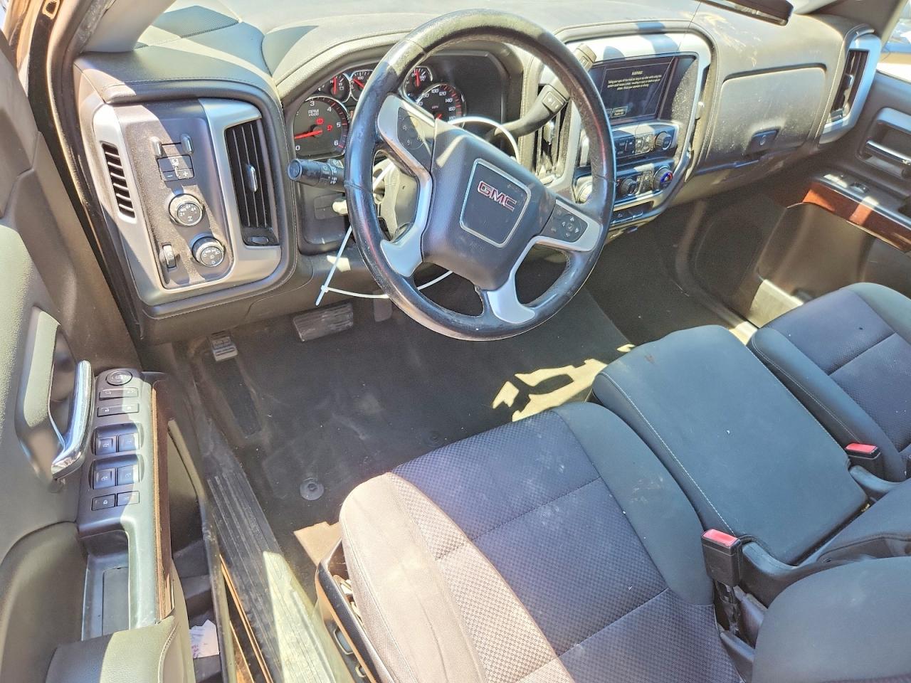2015 Gmc Sierra K1500 Sle Black vin: 3GTU2UEC7FG333368