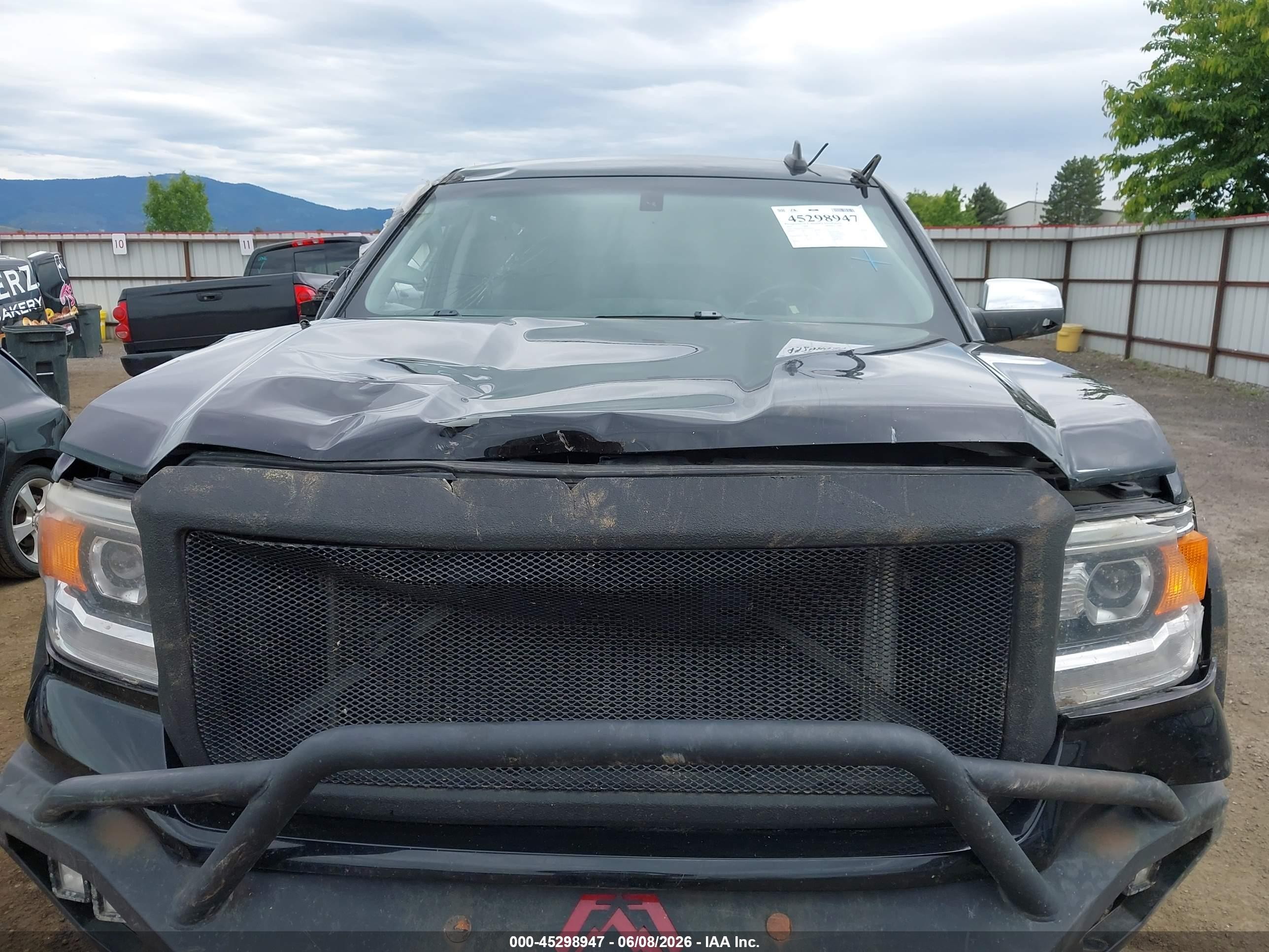 2015 Gmc Sierra 1500 Sle Black vin: 3GTU2UEC7FG347612