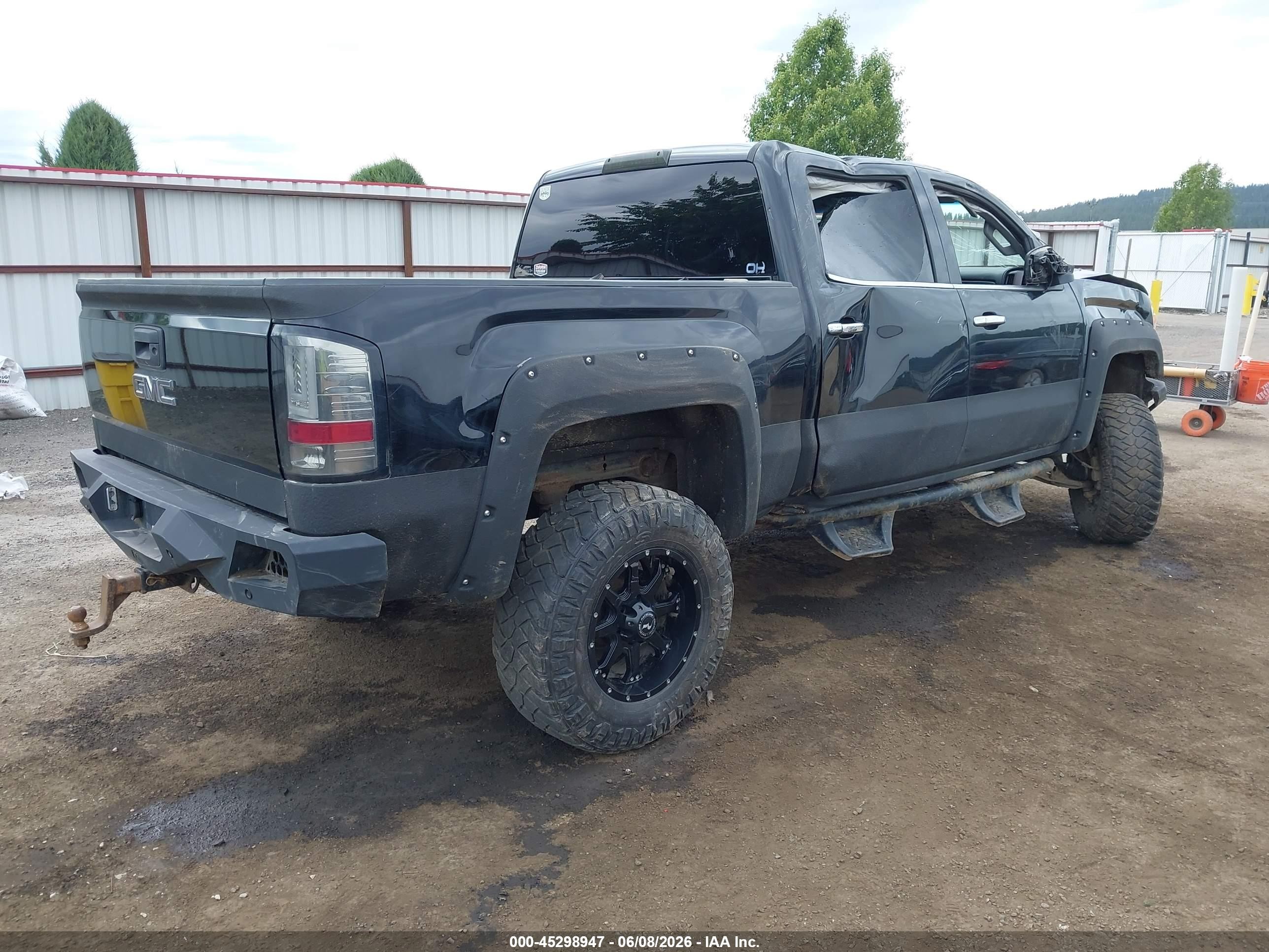 2015 Gmc Sierra 1500 Sle Black vin: 3GTU2UEC7FG347612