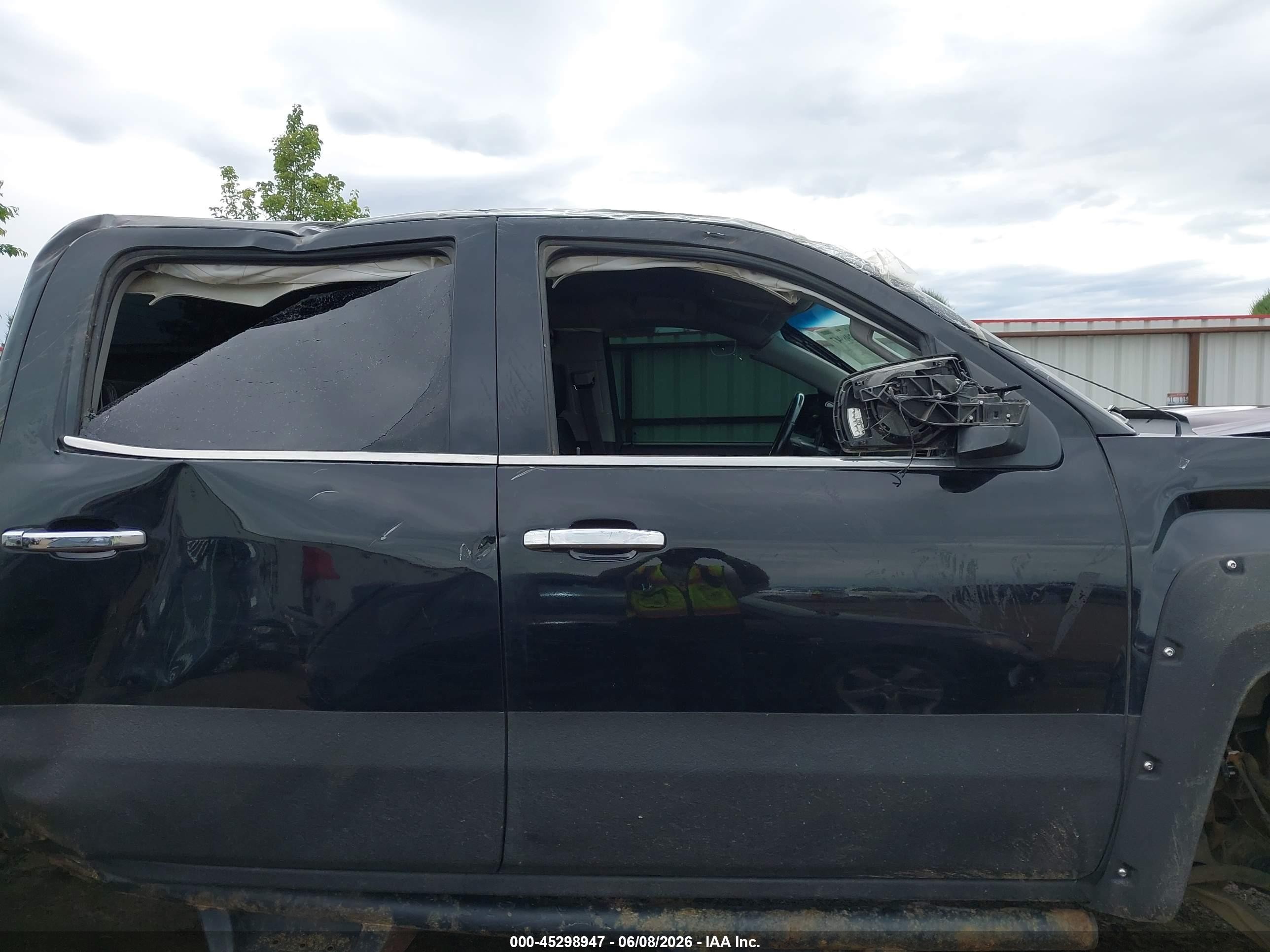 2015 Gmc Sierra 1500 Sle Black vin: 3GTU2UEC7FG347612