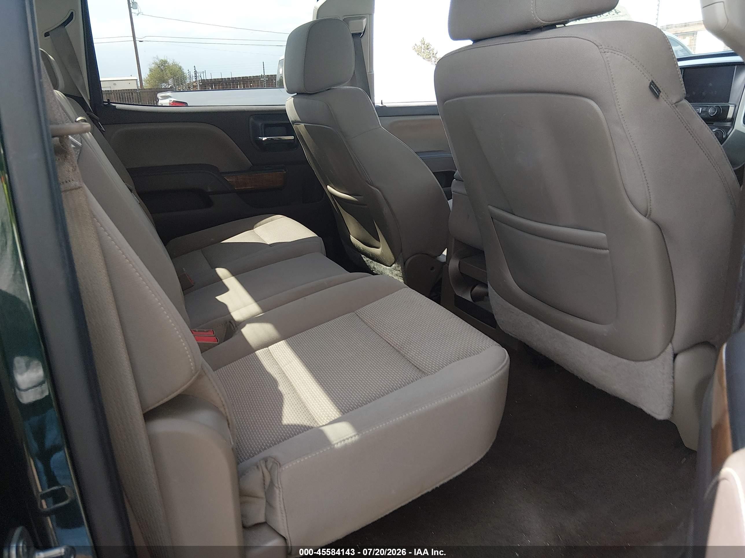 2015 Gmc Sierra 1500 Sle Green vin: 3GTU2UEC7FG359825