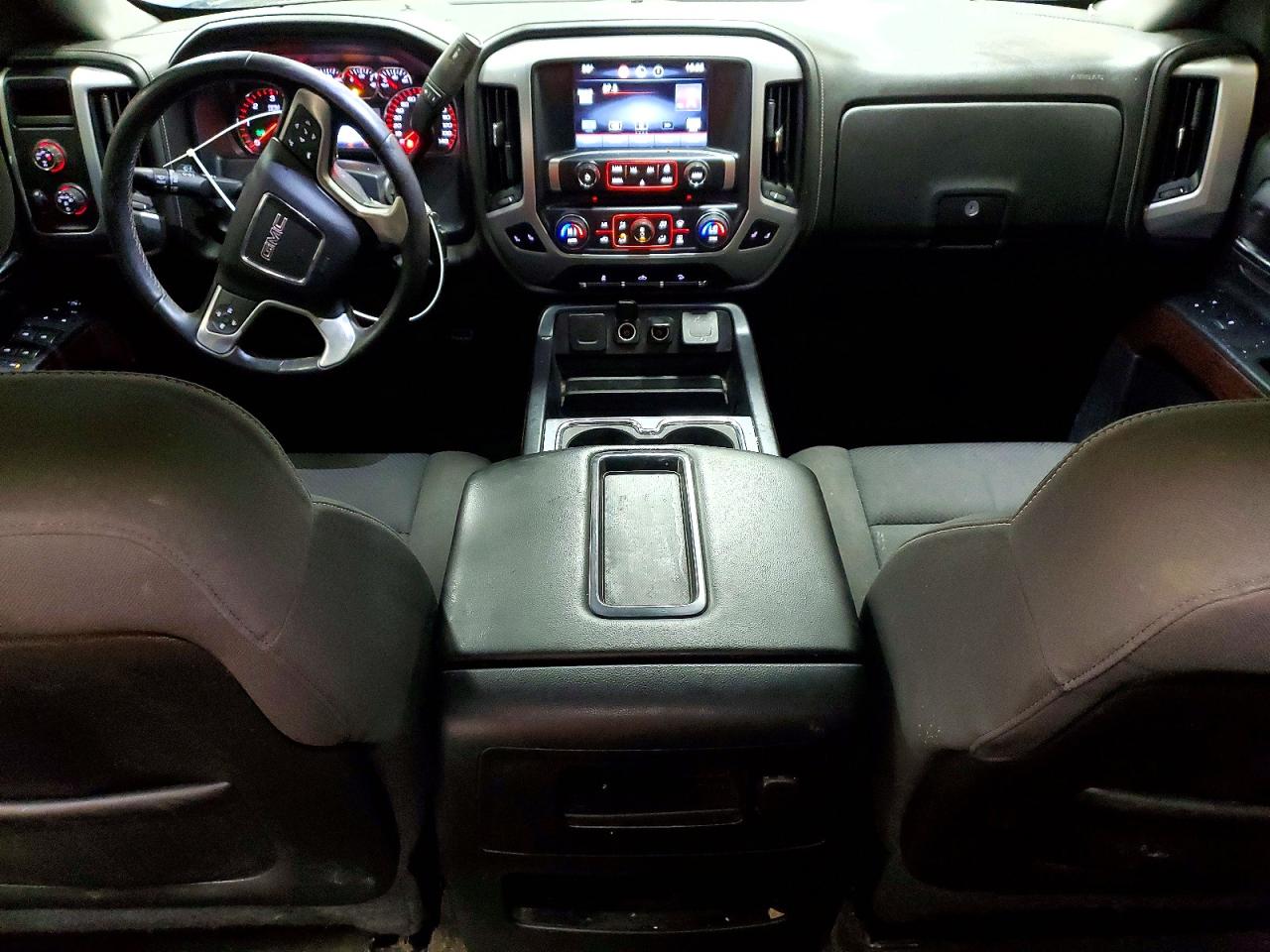 2015 Gmc Sierra K1500 Sle Gray vin: 3GTU2UEC7FG505169