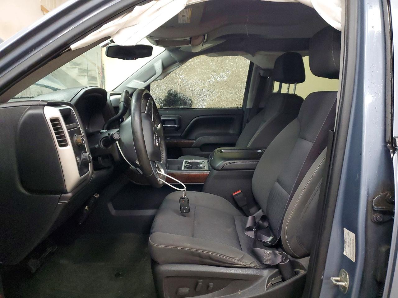 2015 Gmc Sierra K1500 Sle Gray vin: 3GTU2UEC7FG505169