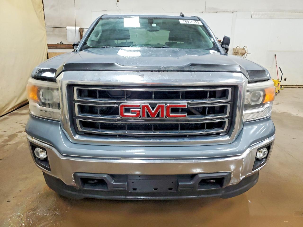 2015 Gmc Sierra K1500 Sle Gray vin: 3GTU2UEC7FG505169