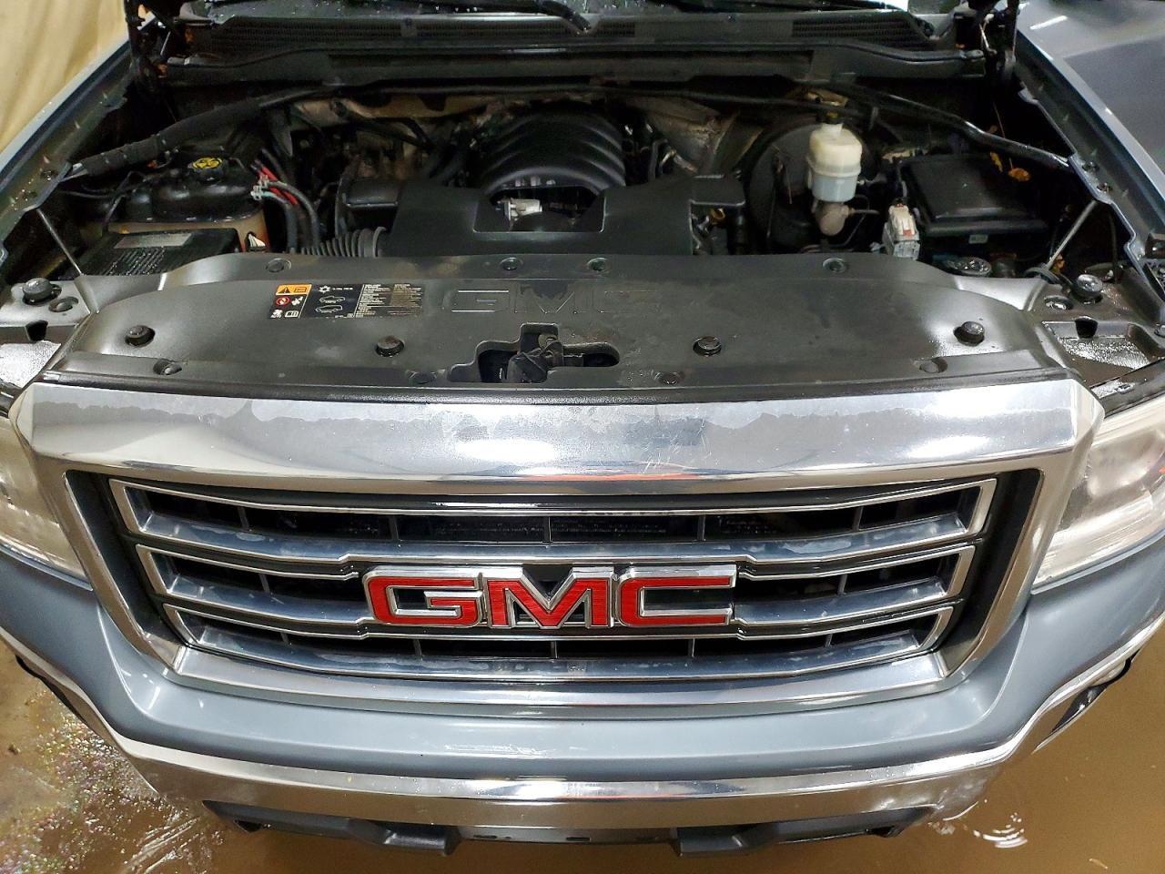 2015 Gmc Sierra K1500 Sle Gray vin: 3GTU2UEC7FG505169