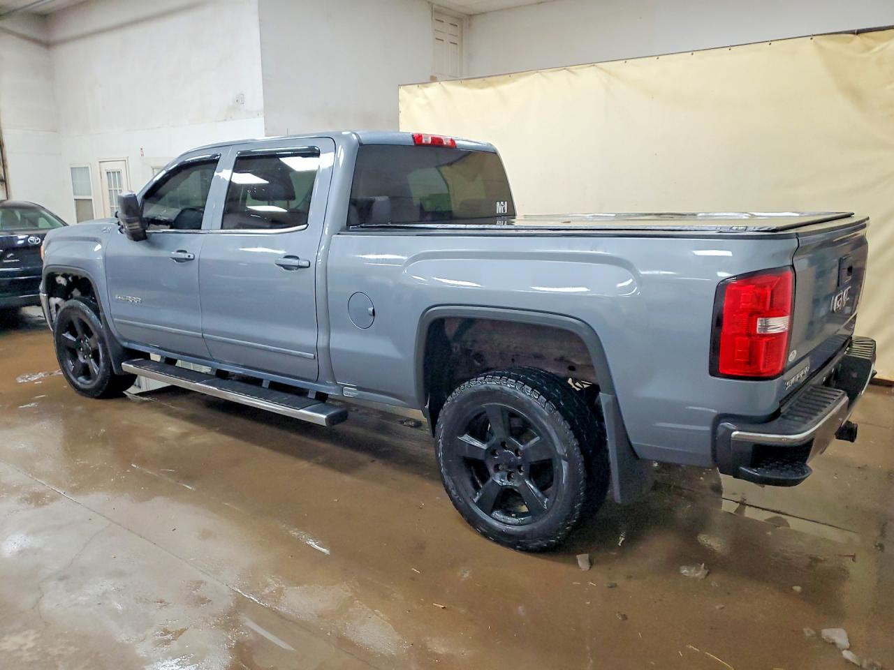 2015 Gmc Sierra K1500 Sle Gray vin: 3GTU2UEC7FG505169
