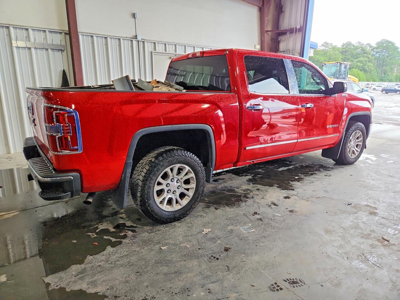 2014 Gmc Sierra K1500 Sle Red vin: 3GTU2UEC8EG150608
