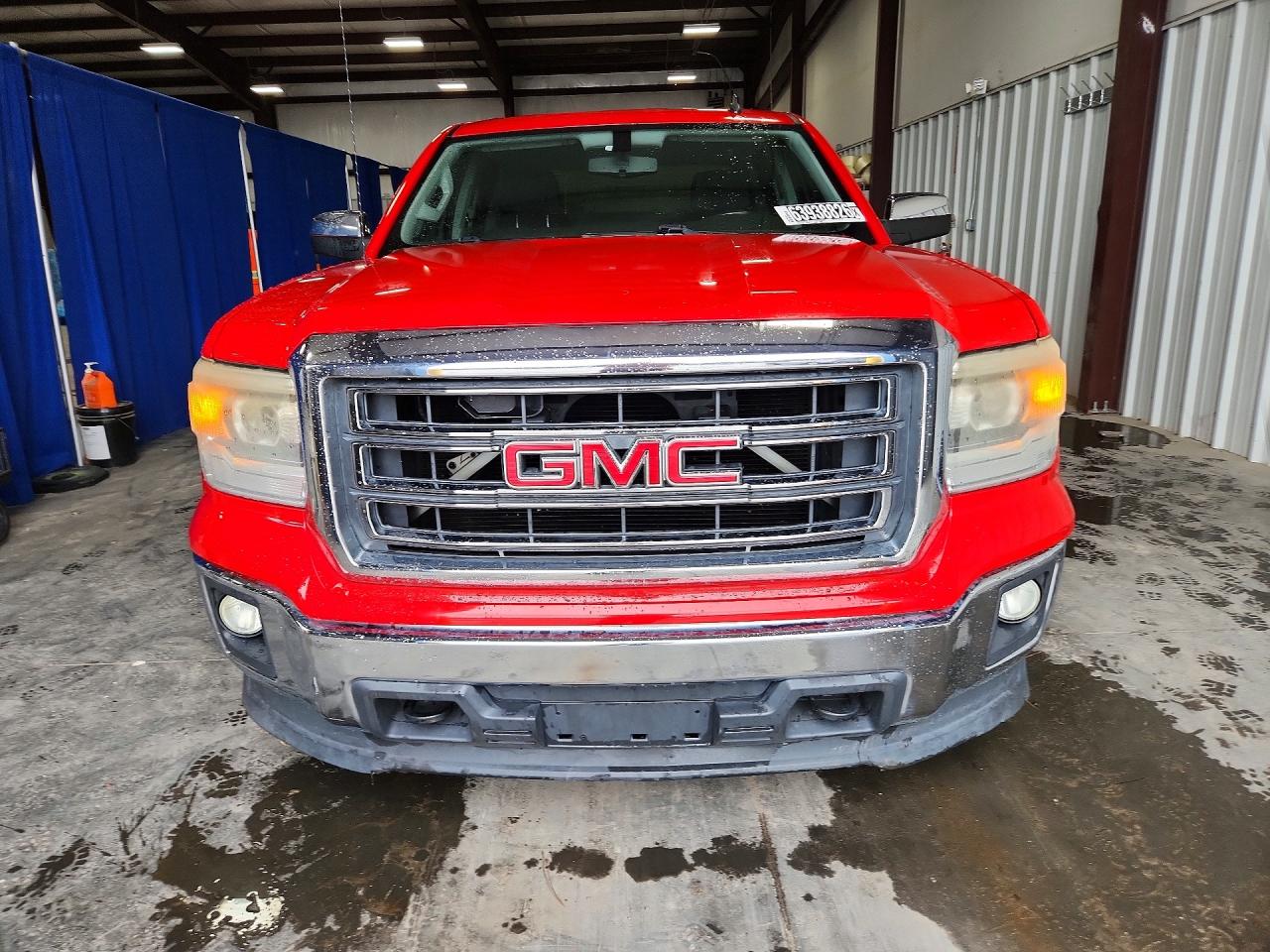 2014 Gmc Sierra K1500 Sle Red vin: 3GTU2UEC8EG150608