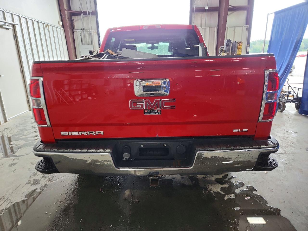 2014 Gmc Sierra K1500 Sle Red vin: 3GTU2UEC8EG150608