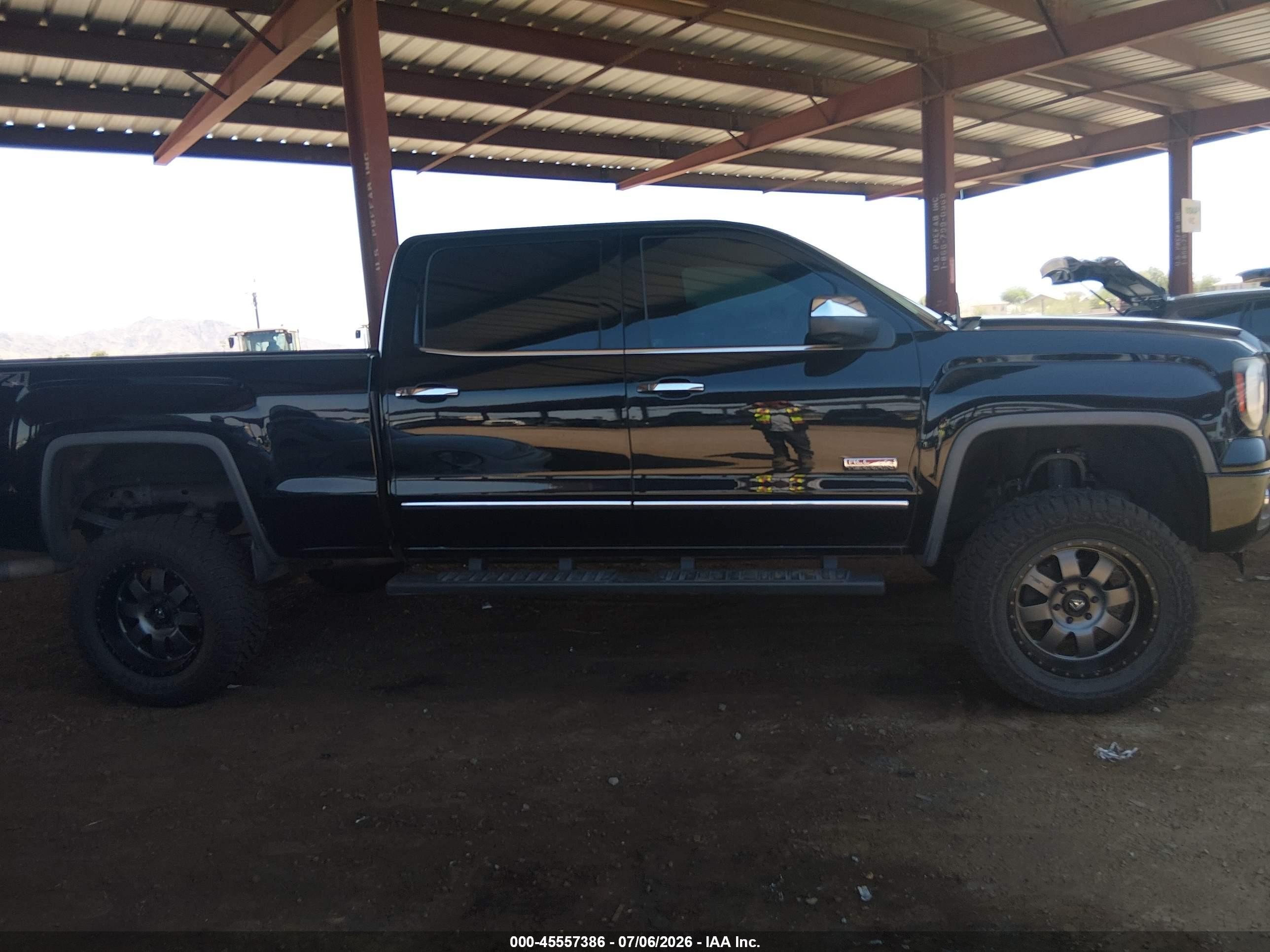 2014 Gmc Sierra 1500 Sle Black vin: 3GTU2UEC8EG315752