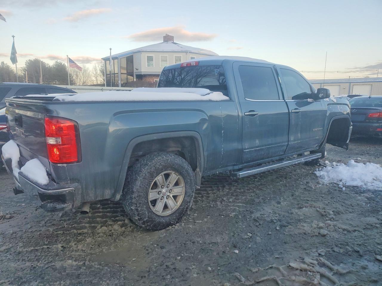 2014 Gmc Sierra K1500 Sle Teal vin: 3GTU2UEC8EG360545