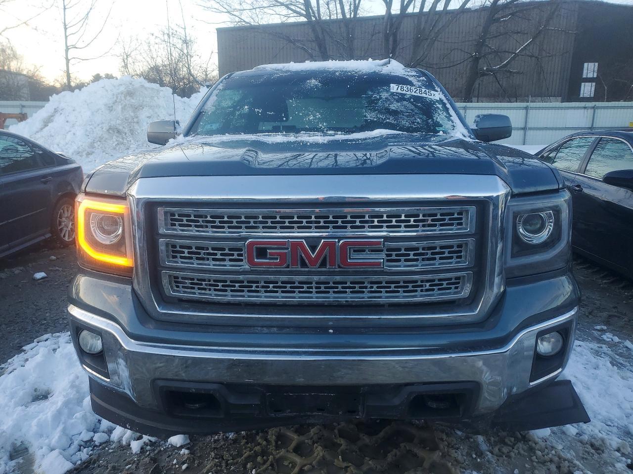 2014 Gmc Sierra K1500 Sle Teal vin: 3GTU2UEC8EG360545